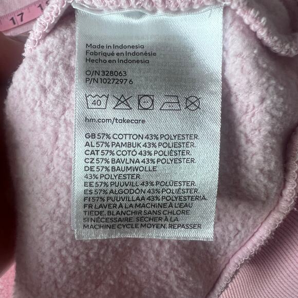 ✨H&M x The Simpsons Krusty Pink Sweatshirt Medium Graphic Pullover Crewneck - Picture 5 of 11